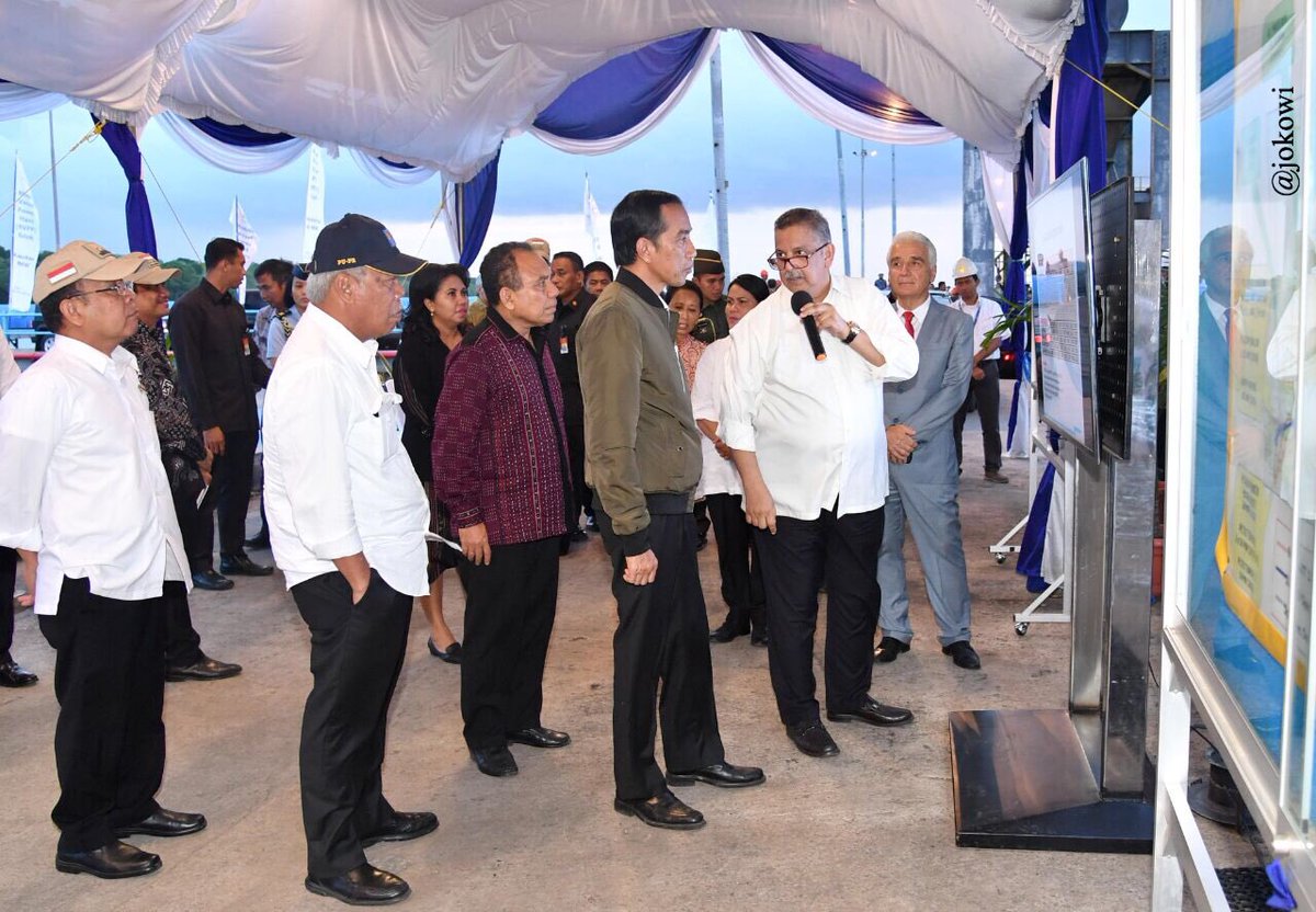 NTT tidak perlu khawatir lagi mengenai kekurangan listrik. Kapal listrik berdaya 60 MW bisa menyuplai listrik utk 230.000 rumah tangga -Jkw