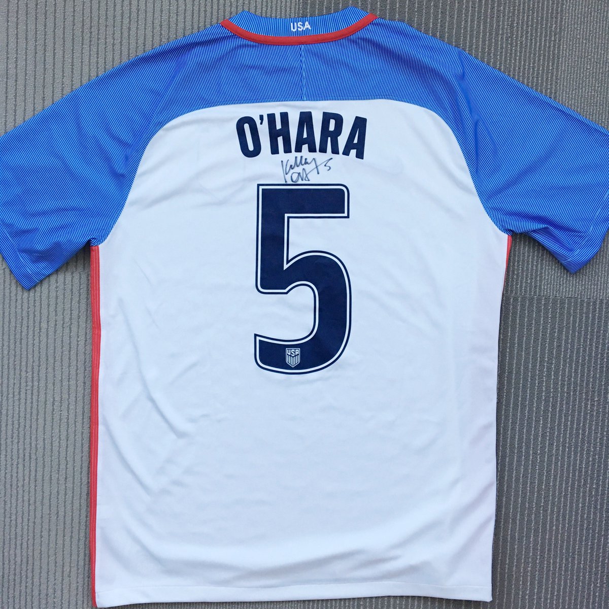 chocolate_milk's tweet image. 'Tis the season for a #KOgiveaway! Follow us, tag 2 friends + use #sweepstakes for a chance to win this @kohara19 signed #soccer jersey!