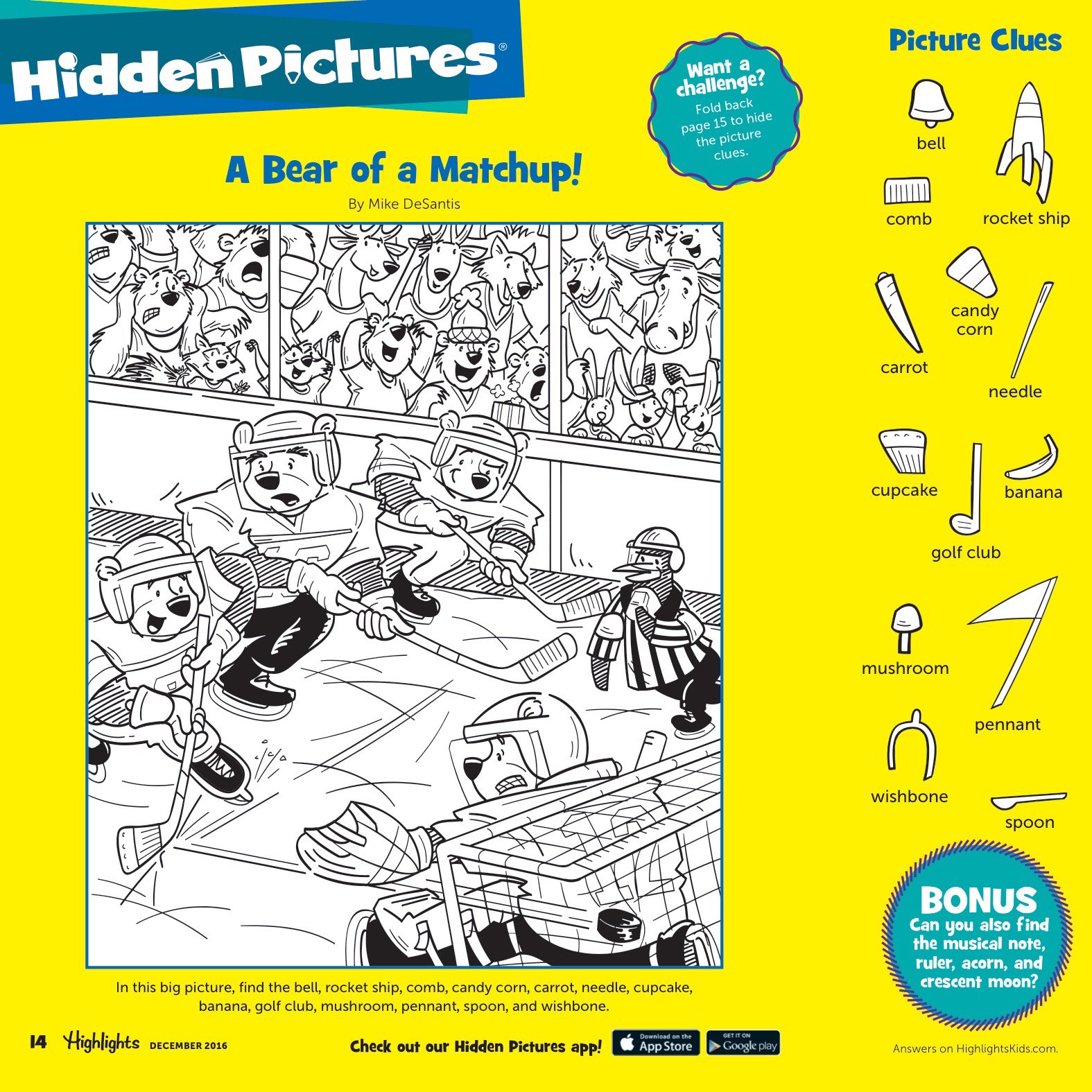 Highlights on Twitter: "Test your Hidden Pictures skills ... Highlights on Twitter: "Test your Hidden Pictures skills ...
