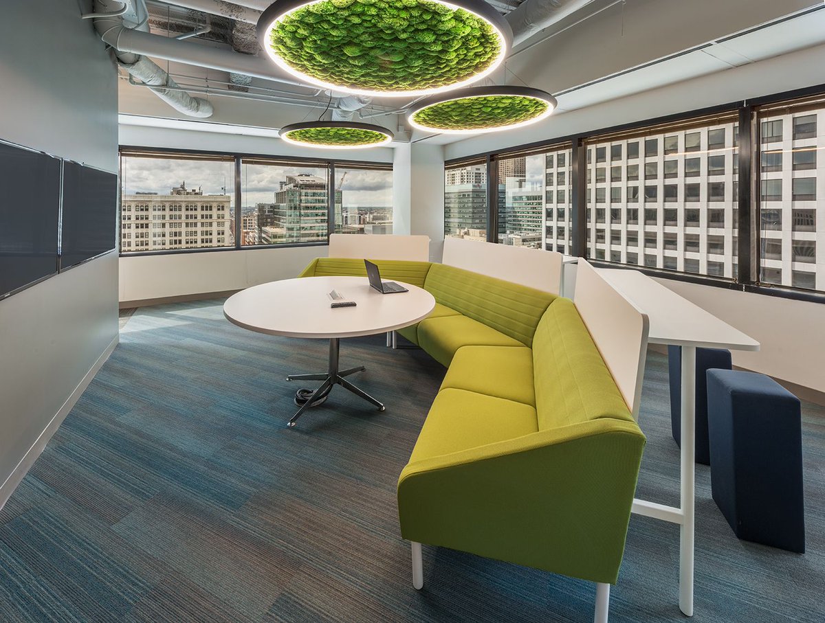Environmental branding experts @Whitney_Arch designed a biosphere-themed HQ for Winsight. Full profile: bit.ly/2iECR3W