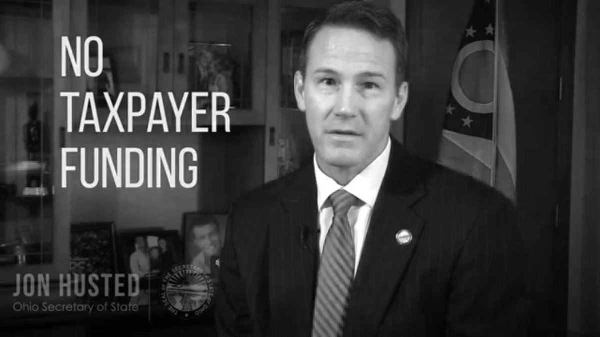 LetOhioVote's tweet photo. Rather than making budget-hawk plays for the governorship:
1.) Stop voter purges.
2.) Work on automatic voter reg.
3.) Innovate. https://t.co/SOAtB2f3IW