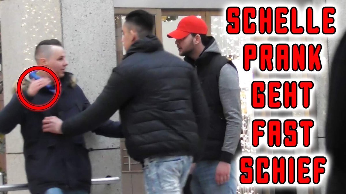 Diesmal haben wir auf der Straße ein paar dicke Schellen verteilt 👊💪😉Schaut es euch an> youtu.be/AOdy8UX3s9k #prank #frankfurt #gangster