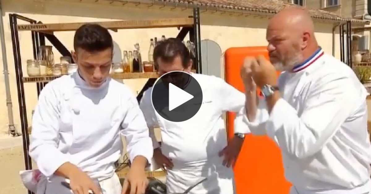 Tele2Semaines's tweet photo. Ce moment où Philippe Etchebest s'énerve violemment contre un candidat d' #ObjectifTopChef https://t.co/BM9dN2MHxM https://t.co/SvY3CKDl4N