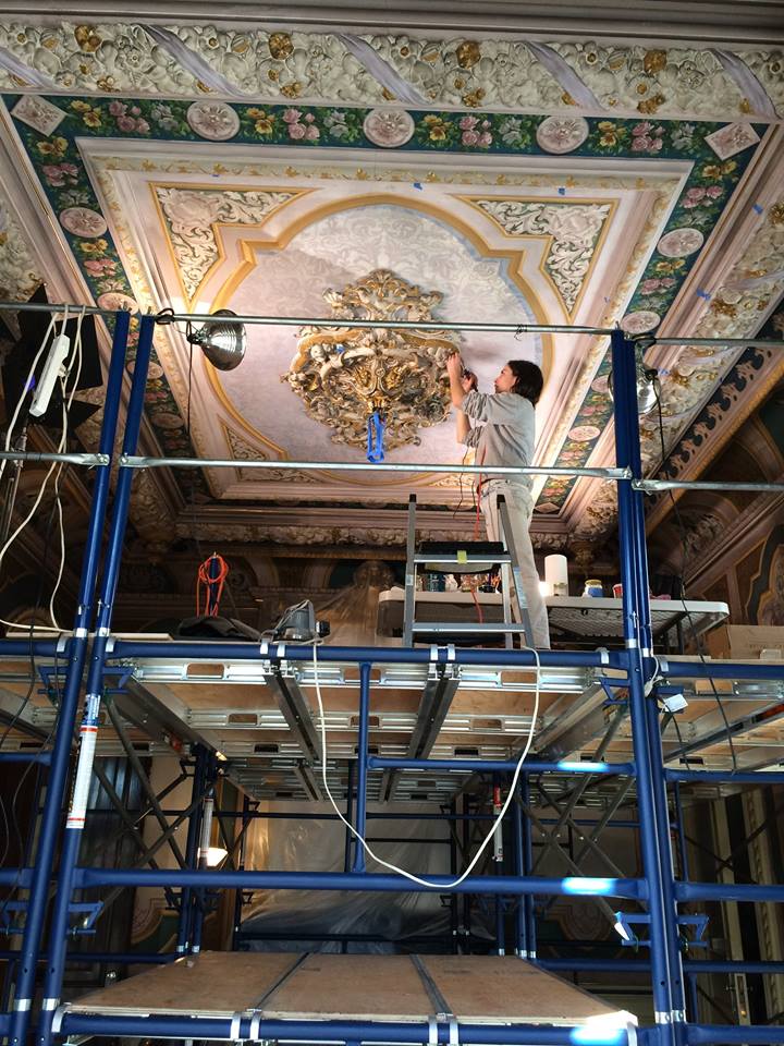 Restoration at Victoria Mansion conta.cc/2i7s7hy