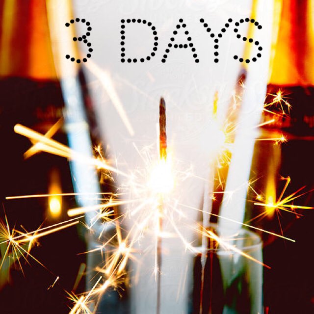TheRosewall's tweet photo. 3 more days until we'll be counting down to the New Year. 🎉 #NYE https://t.co/0yUd5BLaes