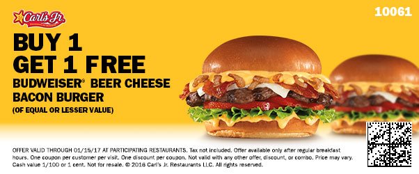 Carl's Jr. on Twitter: