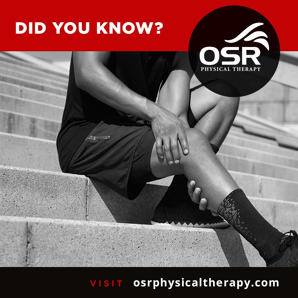 OSRPT's tweet photo. A recent study found PT can improve muscle sprains by up to 57% six months’ post-injury. Schedule an appointment today! #WellnessWednesday https://t.co/6PSV7Jh71G