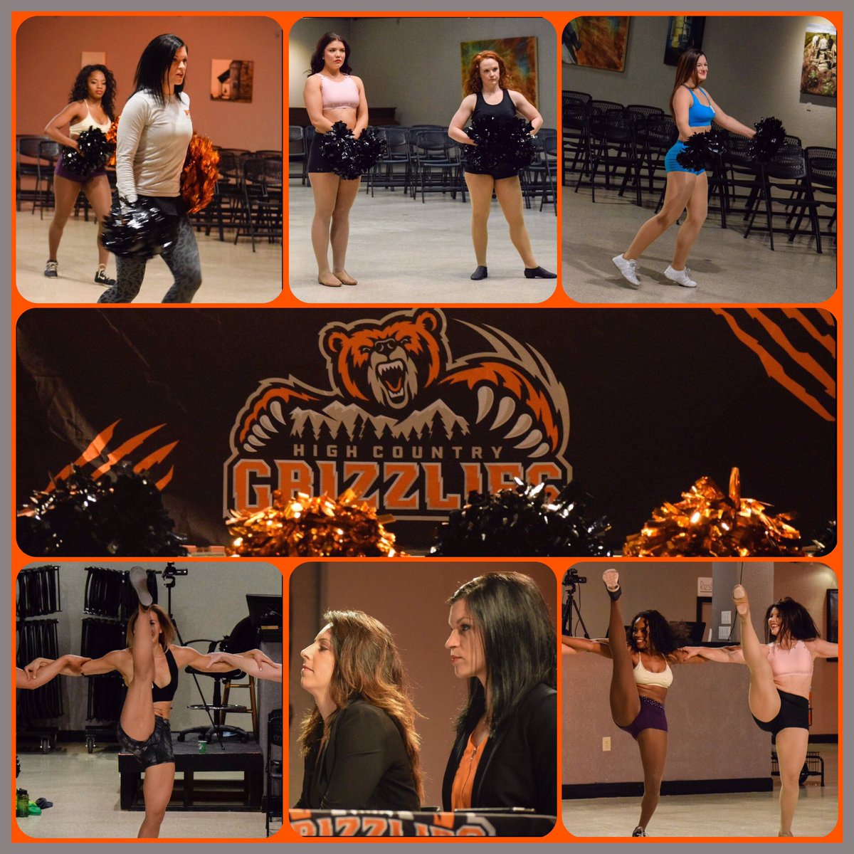 We had a wonderful time at our auditions.  Stay tuned to learn more about the girls who made the cut. #grizzliesnation #nal #arenadancers