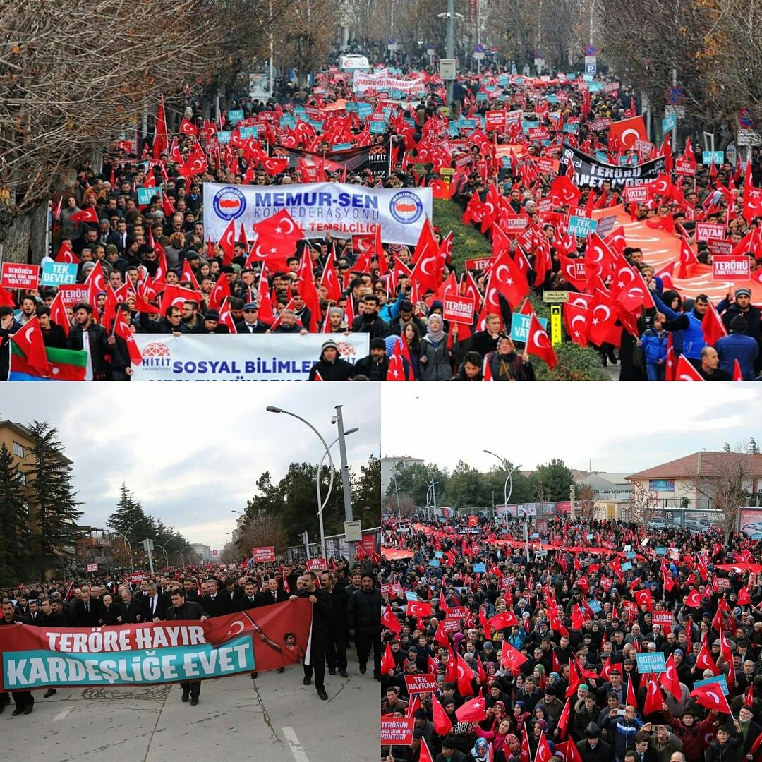 Biz Biriz ve beraberiz... #terörütelinşehitleredua