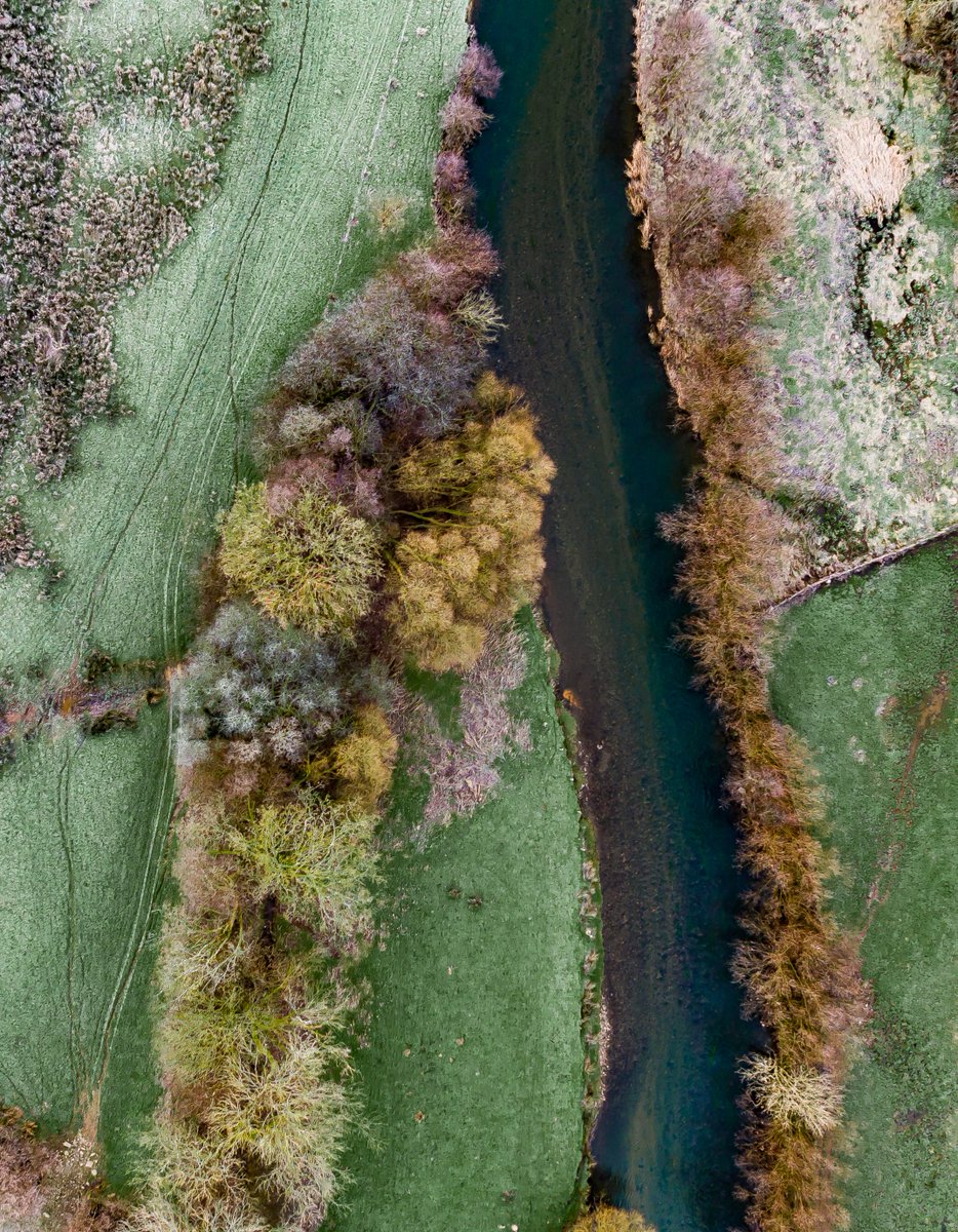 #River mole. #southmolton #DJI #inspire #pro #x5 #frostymorning <a href="/northdevon/">North Devon</a> #shmphotography #skyhighmedia