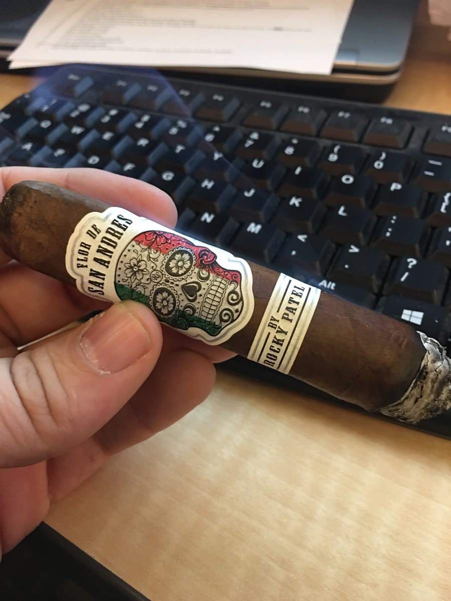 The Flor De San Andres by <a href="/RockyPatelCigar/">Rocky Patel Premium Cigars</a> for this Humpday. Chocolate, earth, and a nice hint of blank pepper. #cigarlife