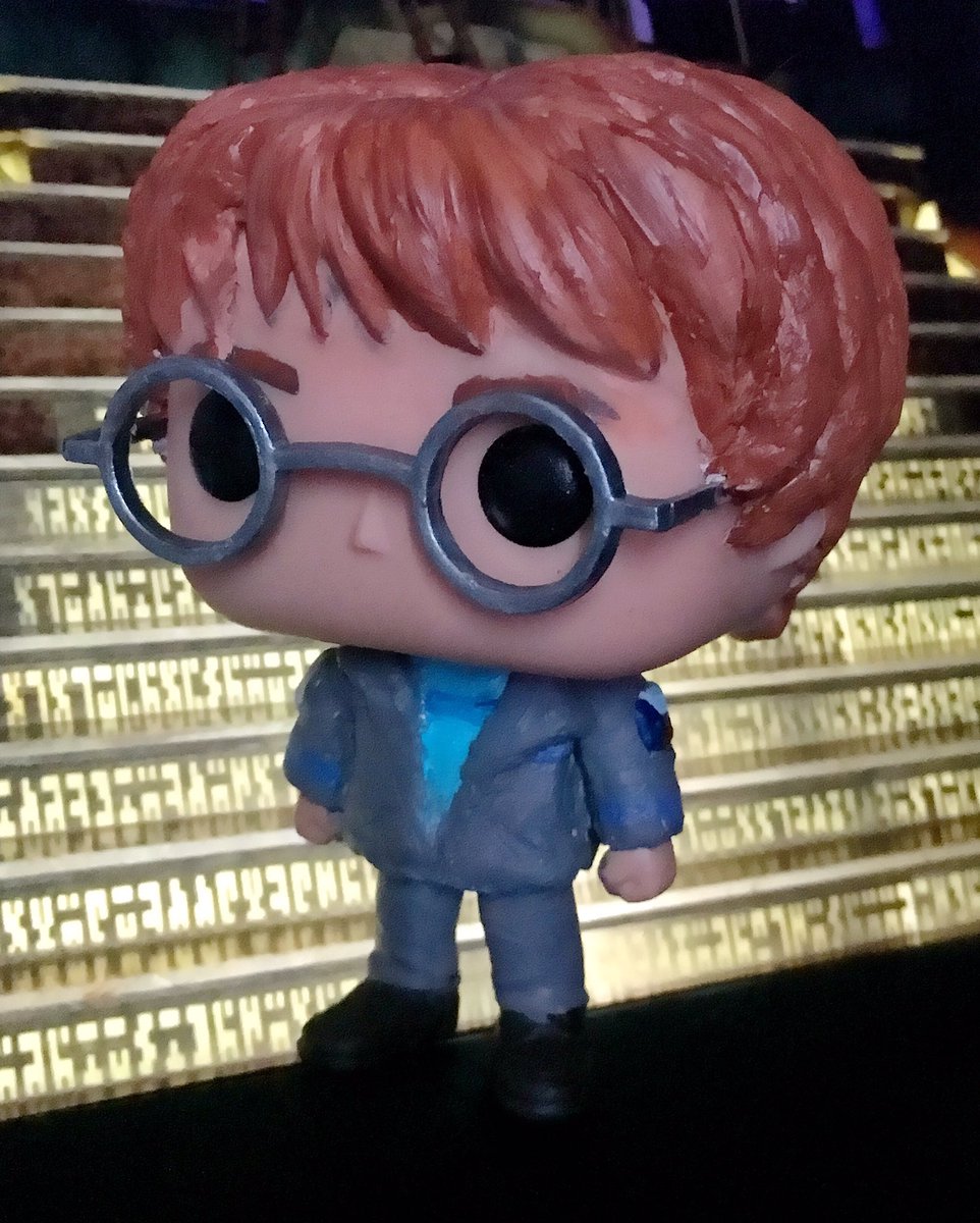 JessicaMRamage's tweet photo. Nearly finished my first semi decent attempt at a custom Funko Pop! - Radek Zelenka as played by @DNykl #SGA https://t.co/qVy2CcZAl2