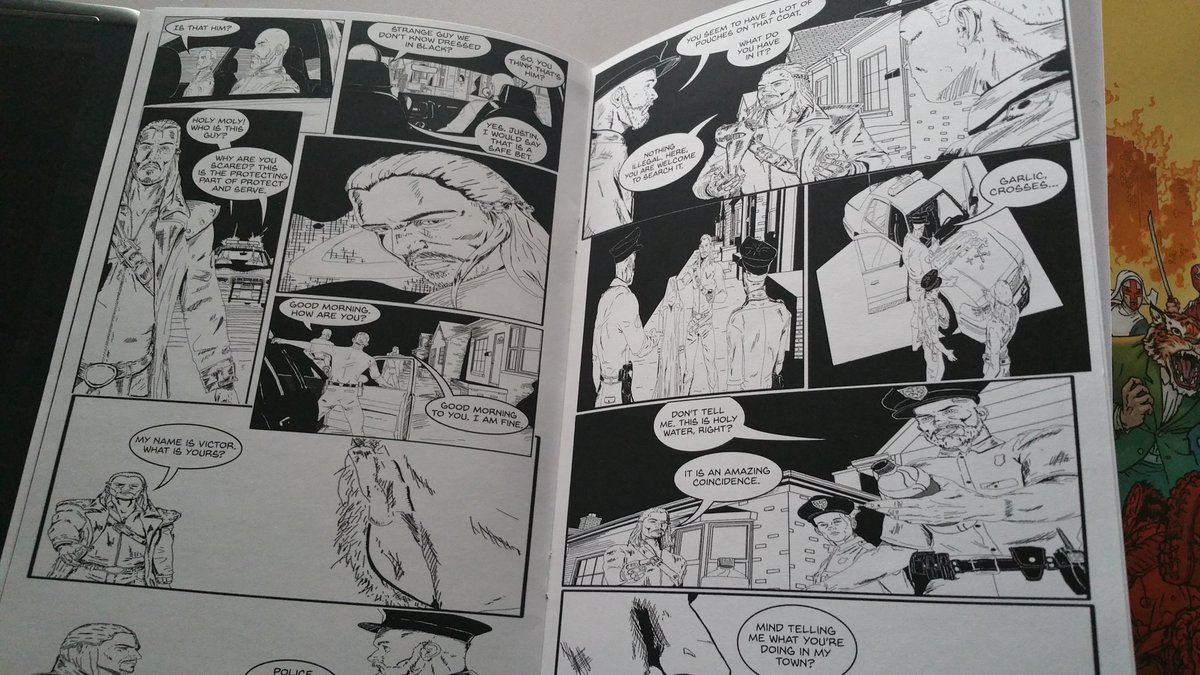 TheInkThinker's tweet photo. Just got the printed Copy of my Latest project, Written By @TheGreatMarcVon #makecomics #inkthinker #indieComics https://t.co/mOLzpWAOGn