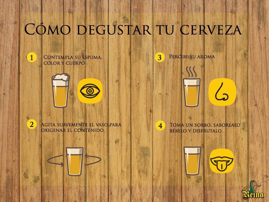 ¿Sabes como degustar tu cerveza? 🍺