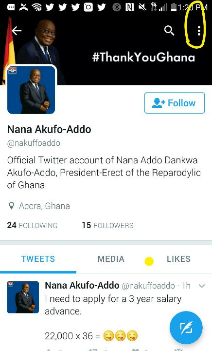 ODGH_party's tweet photo. Guys pls this is an account by NDC hackers to infiltrate the NPP social media machinery. Please do not follow @NAkufoAddo @Peacefmonline https://t.co/PYnjj7rxVQ