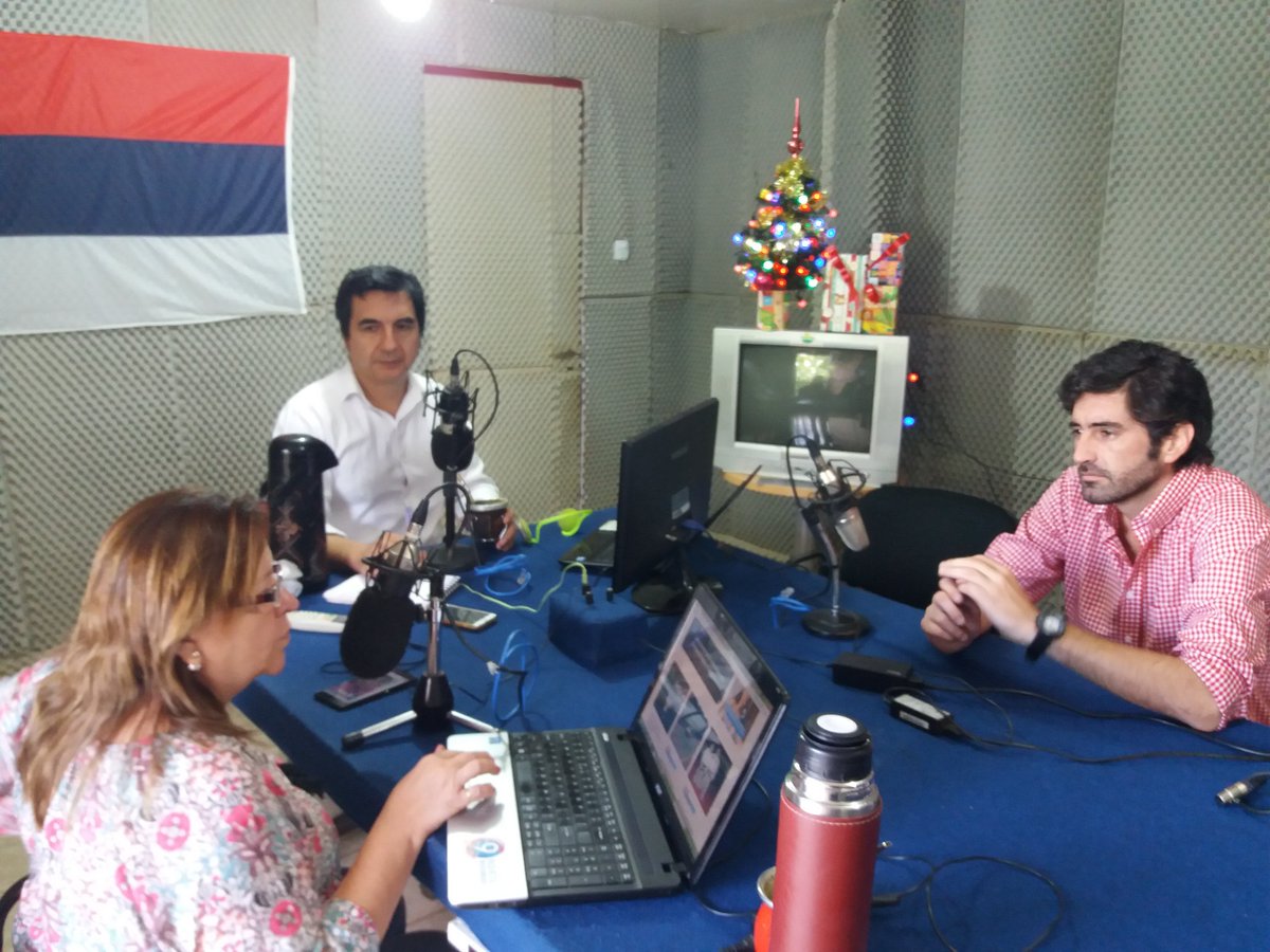 Recorrida de medios por el norte misionero junto a <a href="/hfalsone/">Hector Falsone</a> #Misiones #UCR <a href="/AmadeoBBarrios/">AmadeoBarrios</a> <a href="/anibalschmidt1/">Anibal Schmidt</a>