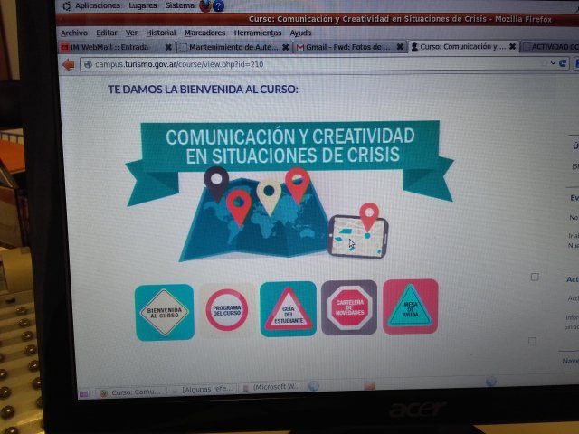 nicoraffo74's tweet photo. Fin del 2¤ módulo del Curso Comunicación y Creatividad en Situaciones de Crisis #CampusMintur @EducaturAR gracias. https://t.co/Ai5VjjKUPO