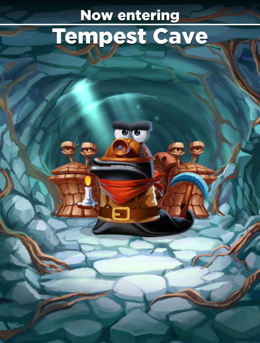 I've arrived at Tempest Cave in #BestFiendsForever - Download FREE - download.BestFiends.com/forever via @BestFiends
