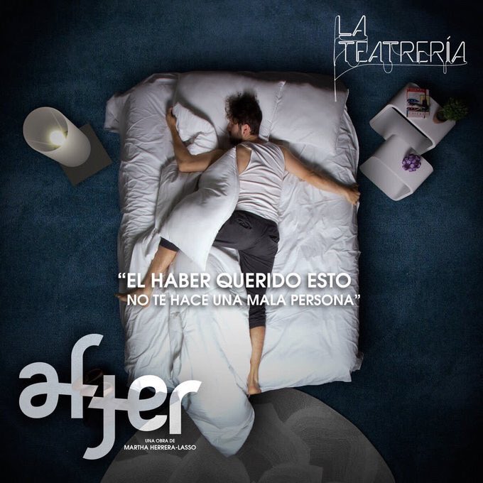 Noti_Teatro's tweet photo. Hoy es la última función de @AFTER_obra en @LaTeatreria les deseamos mucha mierda!! Vayaaan! https://t.co/VKCnQQByvo