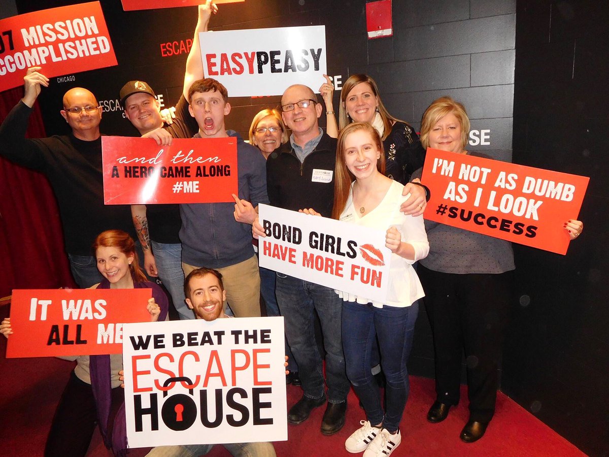 This fun family of Agents escaped the Safe House yesterday! Impressive!

#escapehouse #safehouse  #chicago #success