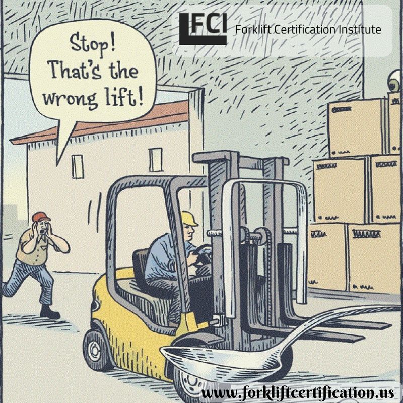 forklift_cert's tweet photo. Isn't that a SPOON?! LOL!!! #forklift #forklifttraining #forkliftcertification https://t.co/z51WyBg8Iy