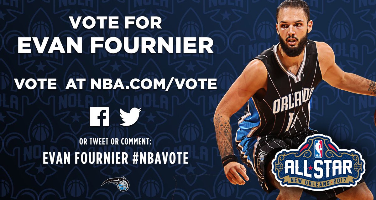 RETWEET this to VOTE for <a href="/EvanFourmizz/">Evan Fournier</a> #NBAVote