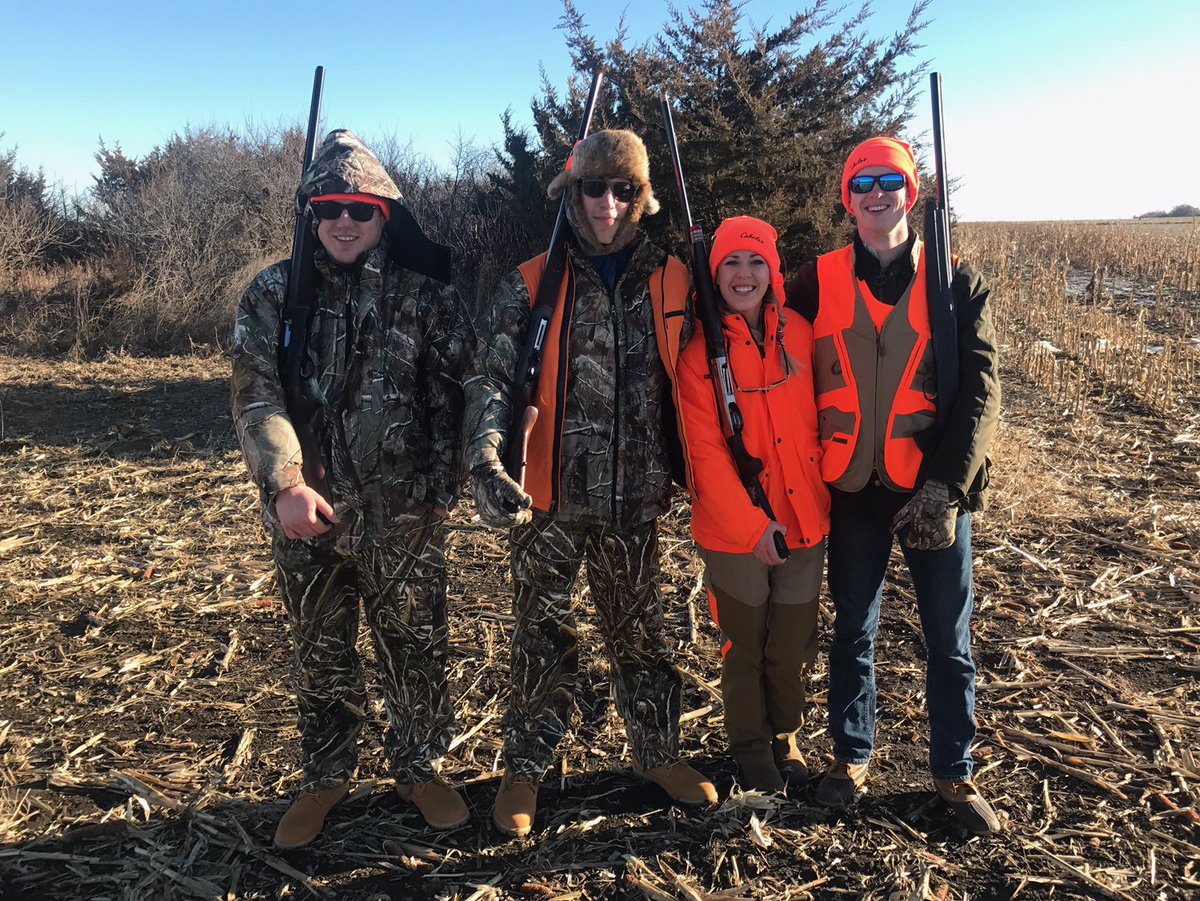 Tempus_Jets's tweet photo. Jack, CEO of @Tempus_Jets won a pheasant hunt at @DSCNEWSCENTER last year.Check out some pictures of him and his family on their hunt today! https://t.co/2wD9OE6c9I