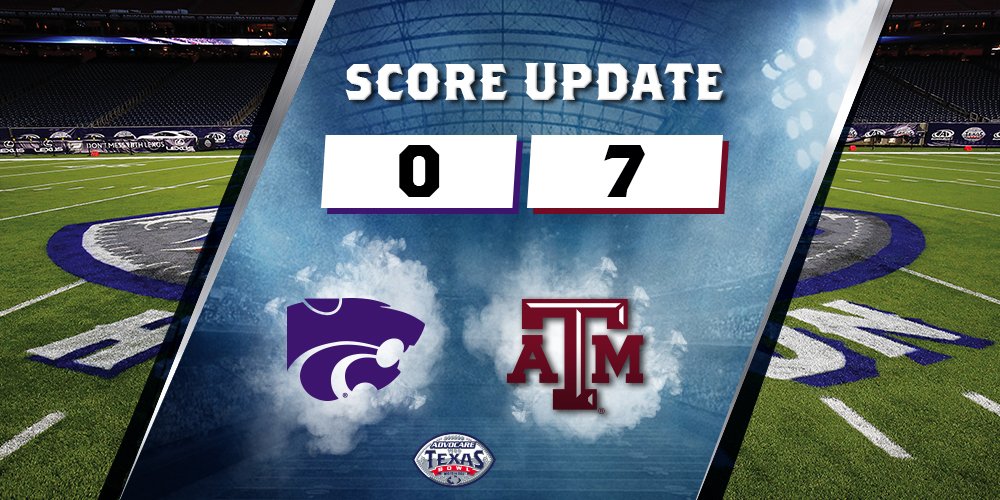 .@AggieFootball RB Keith Ford runs it in from 7 yards out for the early lead! #TexasBowl https://t.co/FvFOSWCkz8