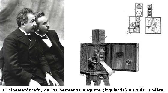 Auguste y Louis Lumierè fueron los inventores del cinematógrafo,aparato