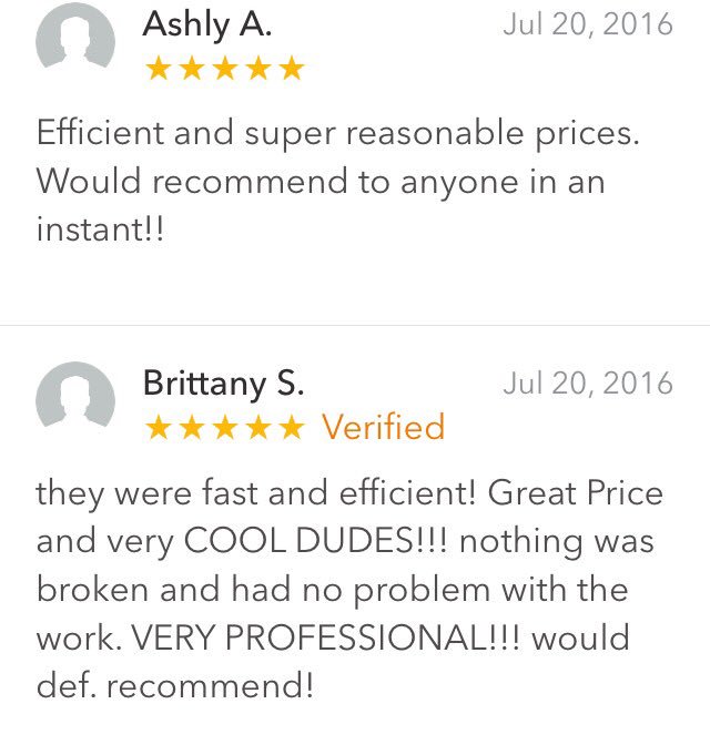 PowerPlayMover's tweet image. Reviews from some of our favorites ☺️