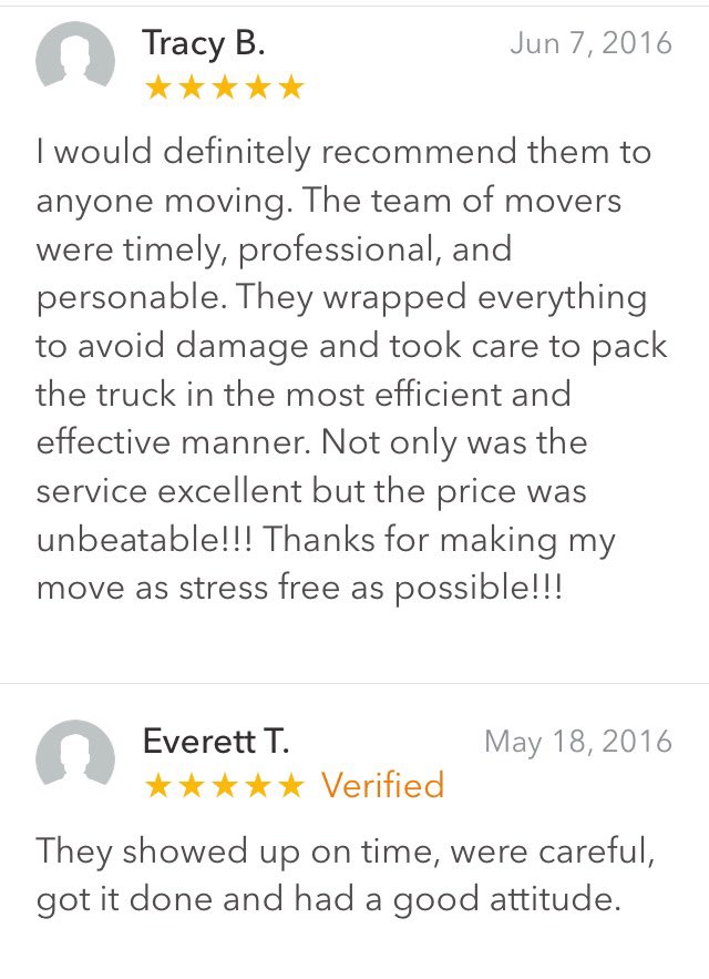 PowerPlayMover's tweet image. Reviews make us happy!!