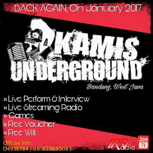 KAMISUNDERGROUND soon 2017
at K2 BAR CAFE jl.dewisartika no53

<a href="/Jasad_bdm/">JASAD OFFICIAL</a> <a href="/iwan_esp/">IWAN 'D' ESP</a>