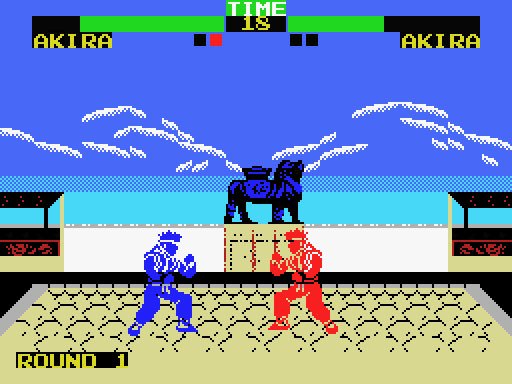 でーこーく 無茶移植の鏡のメガドラ版をぶっちぎって Msx1にバーチャ2が移植されてたら な イメージでドット描き きっとキャラが4 いや 3人くらいしかいない ᾥ