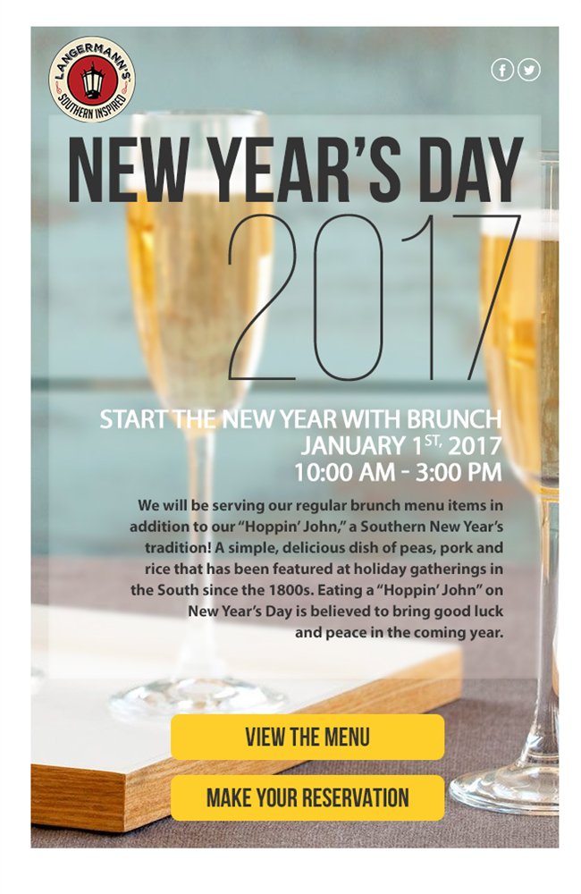 Kick off the new year with brunch! bit.ly/2ii8dkg