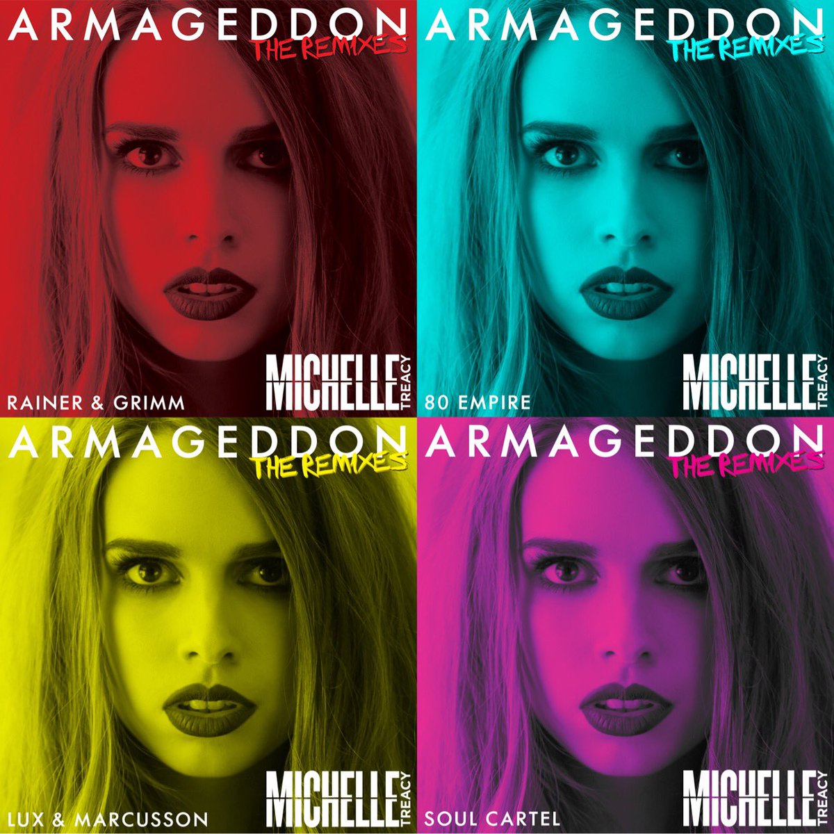 Listen to all 4 #ARMAGEDDON Remixes on <a href="/SpotifyCanada/">Spotify Canada</a> now! Which one is your favourite?