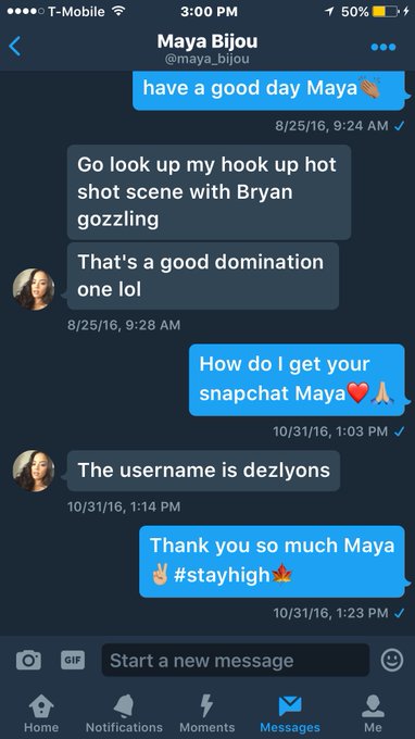 @maya_bijou how to properly DM. When conversation is over you stop responding like so🤷🏽&zwj;♂️ https://t<a class="tags" target="_blank" title="On Twitter" href="/?out=eyJ0eXAiOiJKV1QiLCJhbGciOiJIUzUxMiJ9.eyJpYXQiOjE3MjMwNTcyMTEsImlzcyI6InR3cG9ybnN0YXJzLmNvbSIsIm5iZiI6MTcyMzA1NzIxMSwiZXhwIjoxNzU0NTkzMjExLCJyZWRpcmVjdF91cmwiOiJodHRwczovL3R3aXR0ZXIuY29tL21heWFfYmlqb3UifQ.676-kWUMMaot-9sYBsuRNHUxzvLri1CSzPSuCw-L5qf4IXKUrnLIwgvd_FAeM0f3F0OoZ0j2qRTa0whXuOhPKA">@maya_bijou</a><a href="/tag/wrx"class="tags"><span>#wrx</span></a>