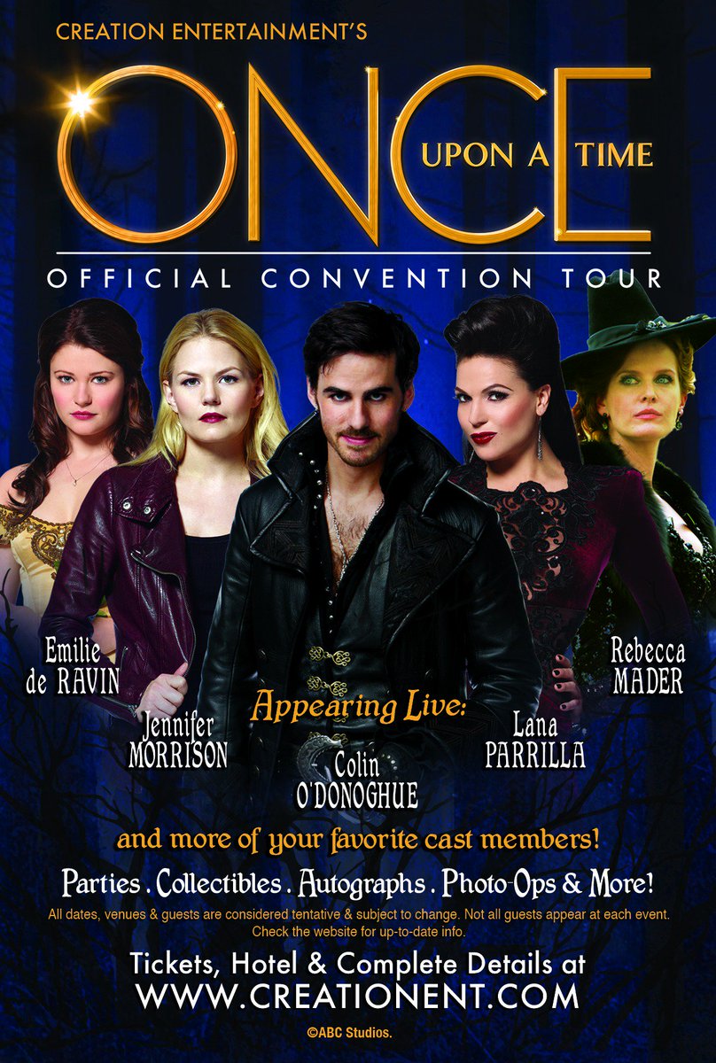 Creation Entertainment Once Upon A Time Convention Tour 17 Now Is The Time To Get Yourself Set For The Celebrations T Co Hw5ivt32p8 T Co Ue7jrt392m Creation Entertainment Once Upon A Time Convention Tour 17 Now Is The Time To Get Yourself Set For The Celebrations T Co Hw5ivt32p8 T Co Ue7jrt392m