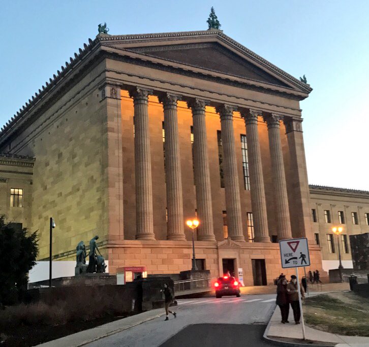 kheatley's tweet photo. Night at the @philamuseum! #PaintTheRevolution https://t.co/o2uLDb9MNO