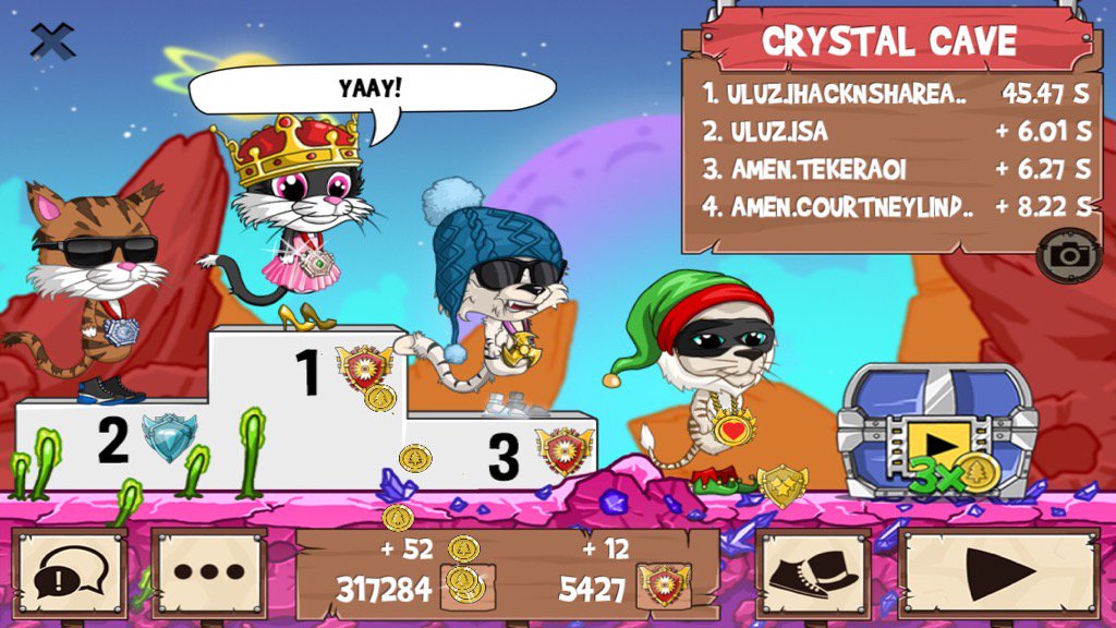 funrunthot's tweet photo. Get on my level, son! #funrun2 #Isa #Tekeraoi #courtneylindzy their second l from us πͺ https://t.co/jOqa9jQUqu