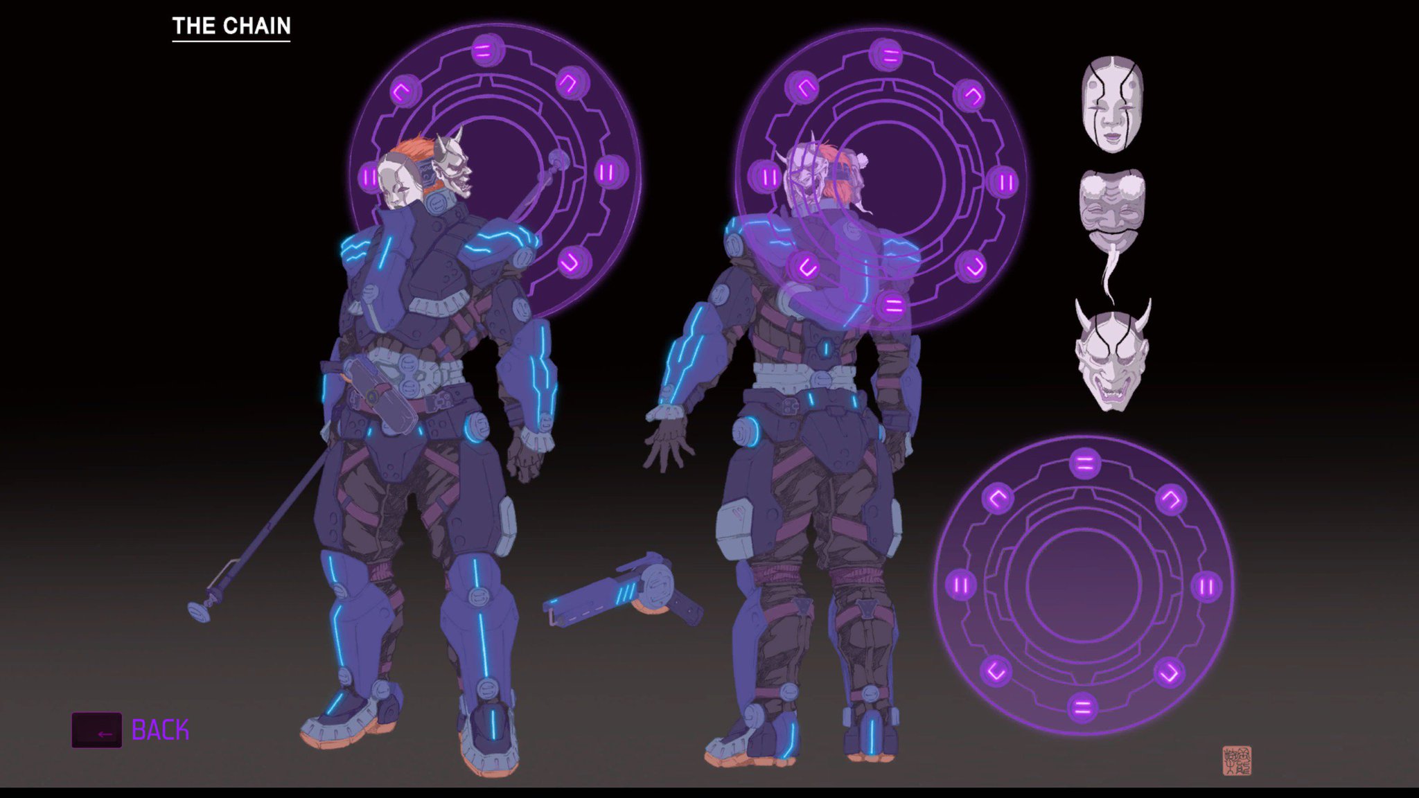Wonder Red On Twitter The Chain S Rank Furier Furi Artwork