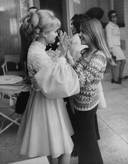 Debbie Reynolds (April 1, 1932 - December 28, 2016) and daughter Carrie Fisher (October 21, 1956 - December 27, 2016)