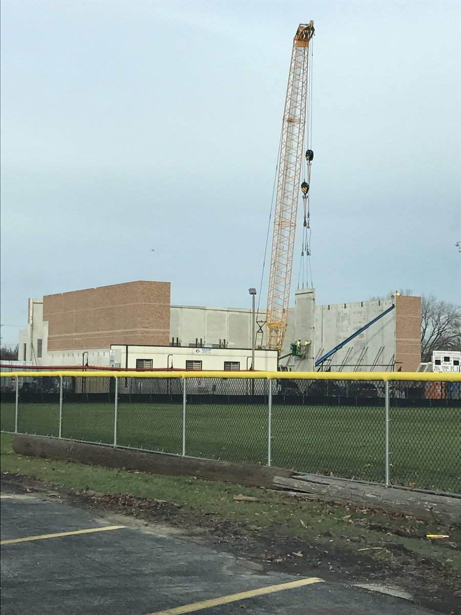 Our new sports arena is taking shape!  Stop on by and see the excitement for yourself.