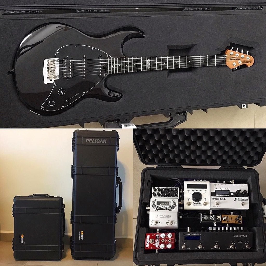 twonotesaudio's tweet photo. #Repost germangallardo
・・・
Tools and cases for the tour #twonotes #leclean #torpedocab https://t.co/G87Kxp5WbJ