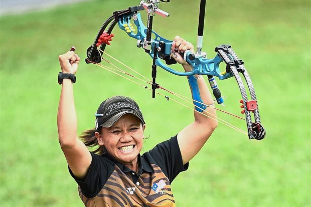 isnmalaysia's tweet image. Archer Fatin can’t wait to compete again thestar.com.my/sport/archery/… #Archery #CompoundArchery #AsiaCup