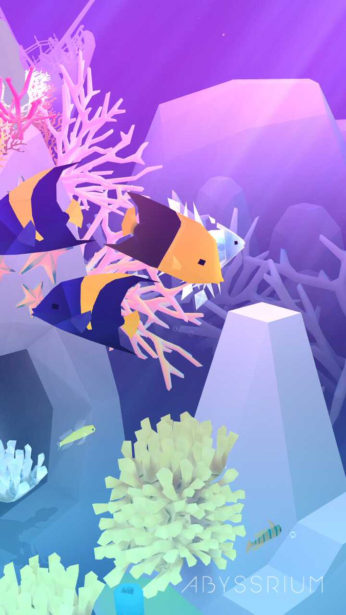 drew_lovejoy's tweet photo. My Bicolor Angel:) 
#abyssrium
Download: https://t.co/vDHaieYEFP https://t.co/taLXGuJ4or