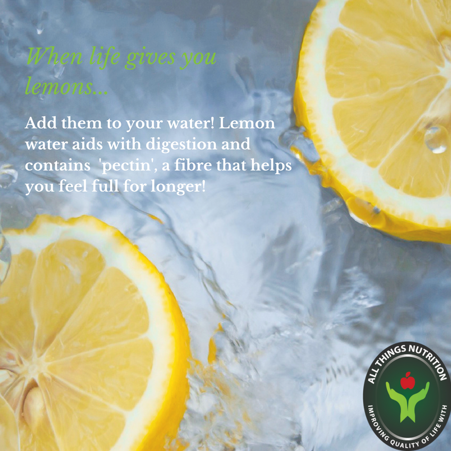AllThingsNutr_'s tweet photo. The juice of half a lemon to one glass of water gives you a WHOLE lotta benefits! Happy #ThirstDay! #WhenLifeGivesYouLemons #summerdrinks https://t.co/MmVpUWGOme