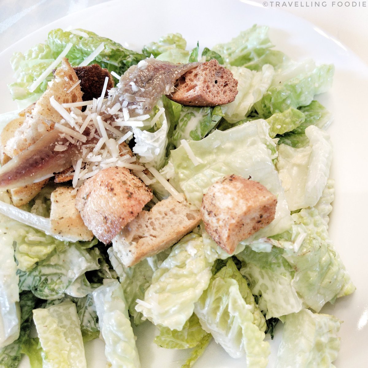 Caesar Salad at Bellatrix Restaurant in Classic Club Golf in Palm Desert