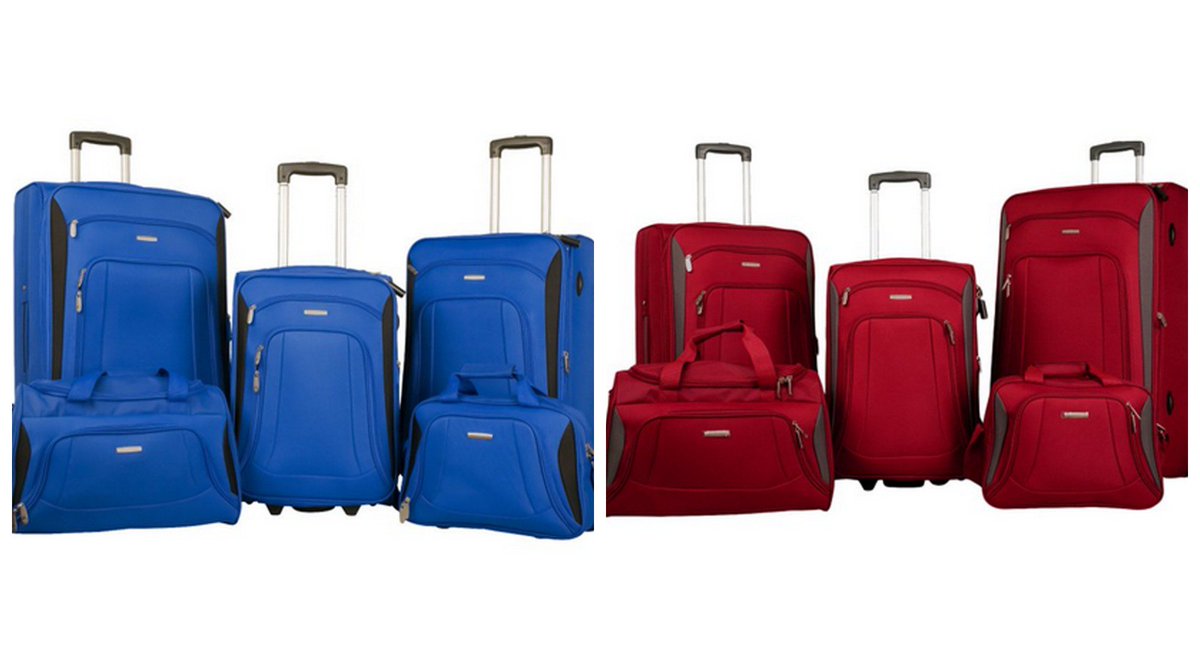 Stay organized while packing with our 5-piece expansive luggage set for only $109: goo.gl/tJHZC7
