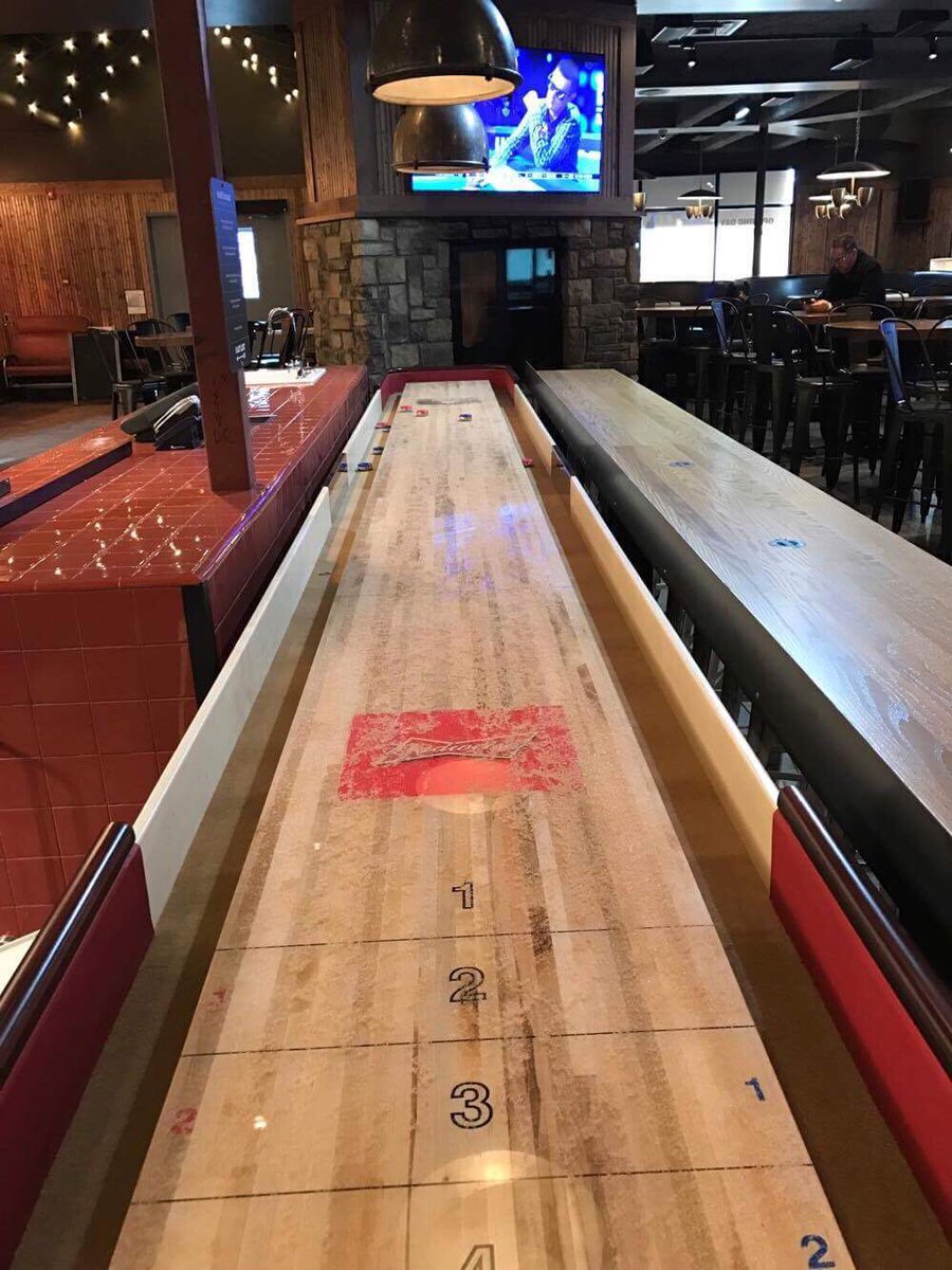 LOCALJasperAve's tweet image. We’ve waxed the table, and we’re nearly ready to have you join us for a game of shuffleboard! 🍻😎 #LOCALJasperAve #LOCALisLocal #WhoWeAre