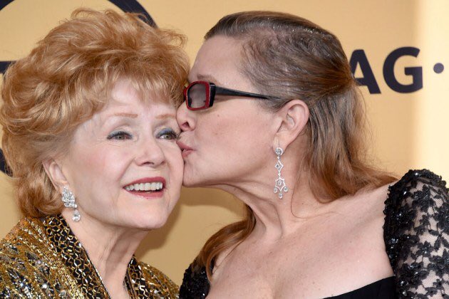 Debbie Reynolds dying the day after her daughter carries death really shows how you can die from a broken heart, their bond was unbreakable